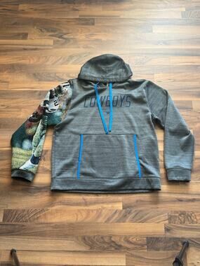 Dallas Cowboys Custom 1 of 1 Hooded Sweater Size XL